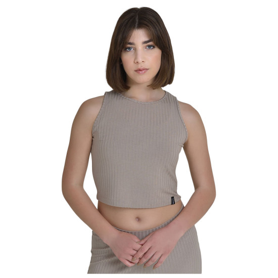Target Γυναικεία αμάνικη μπλούζα Sleeveless Crop Top "Rib Viscose" Target Γυναικεία αμάνικη μπλούζα Sleeveless Crop Top "Rib Viscose"